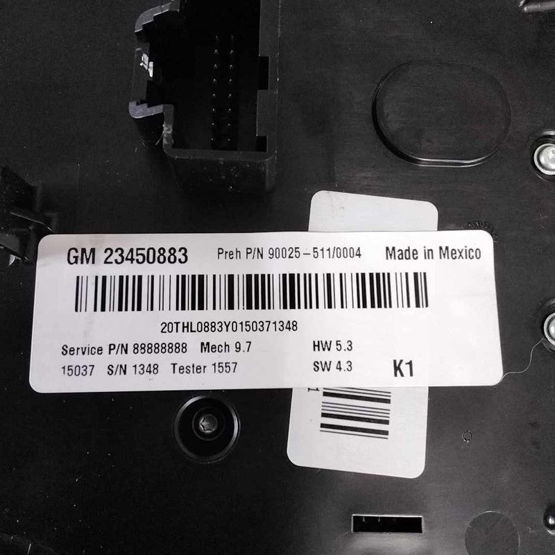 Audio & Visual Equip.(radio) CHEVY EQUINOX 12 13 14 15