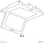 2007-2014 Chevrolet Tahoe Info-gps-tv Screen OEM#20792277