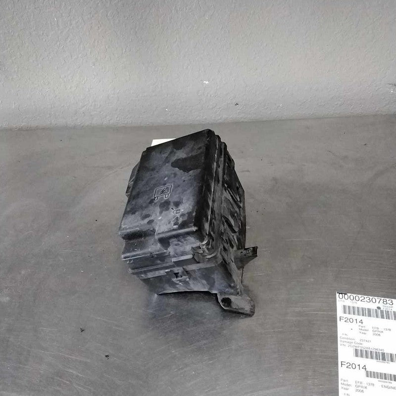 2006-2008 Pontiac Grand Prix Engine Fuse Box OEM#25790583
