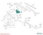 2007-2021 Toyota Tundra Wiper Motor Front OEM#851100C030