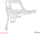 2014-2017 Jeep Compass Anti-lock Brake Parts Assembly OEM# 68067060AA