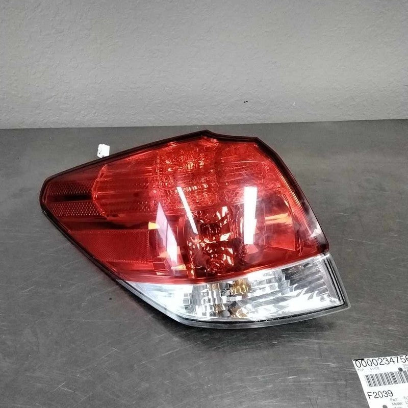 2010-2014 Subaru Legacy Left Tail Light Assembly OEM# 84912AJ10A