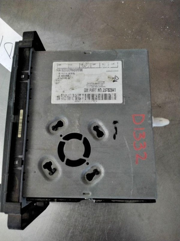 Audio & Visual Equip.(radio) CHEVY SILVERADO 2500 07 08 09 10 11 12 13