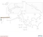 Wiper Trans. Linkage SUBARU XV CROSSTREK 18 19 20 21 22 23