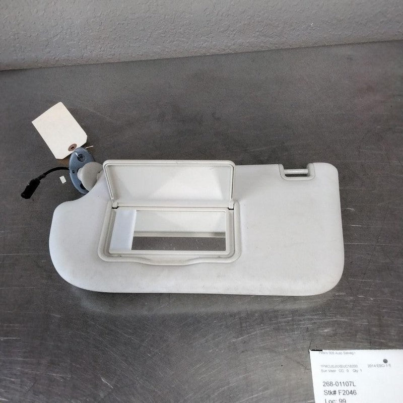 Sun Visor FORD ESCAPE Left 13 14 15 16 17 18 19