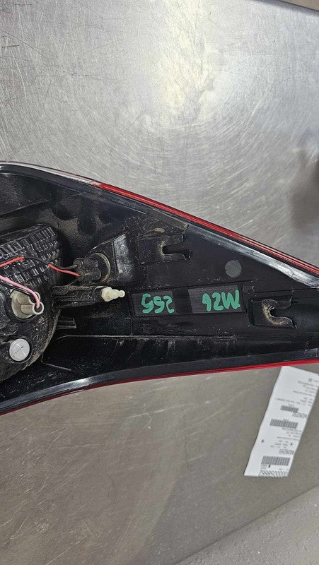 2020-2023 Subaru Impreza Right Quarter Panel Mounted Tail Light Assemb