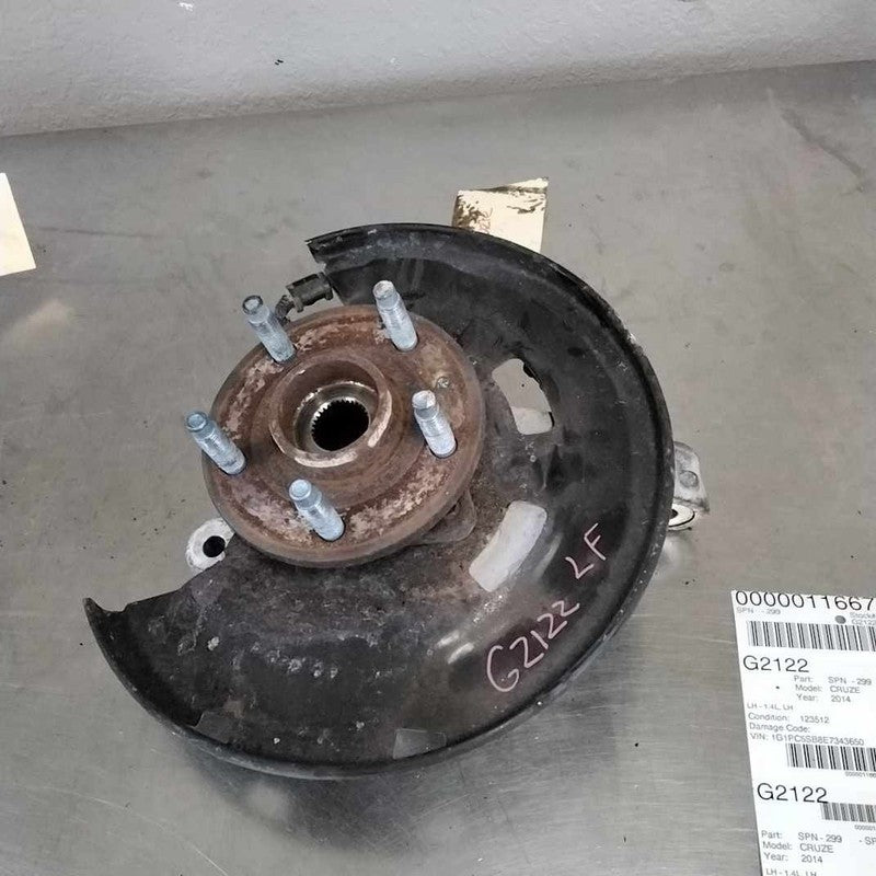 Spindle Knuckle Front CHEVROLET CRUZE Left 11 12 13 14 15 16