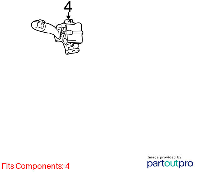 Combination Switch TOYOTA CAMRY 05 06