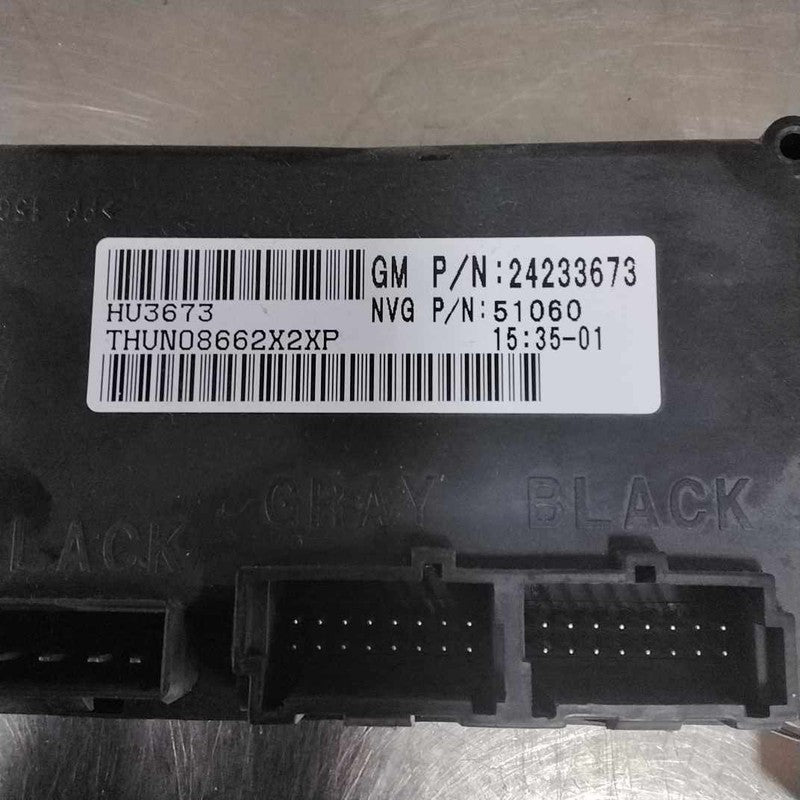 2006-2009 Chevrolet Trailblazer Chassis Brain Box OEM#24233673