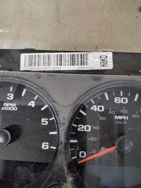 Speedometer CHEVY SILVERADO 1500 07 08 09 10 11