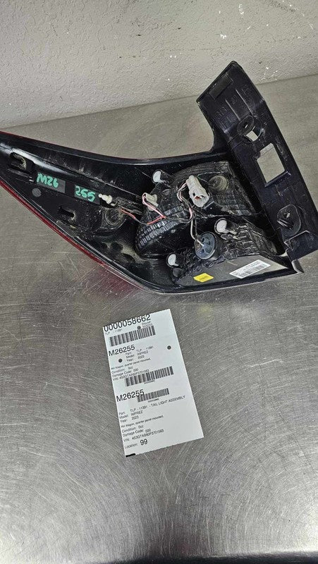 2020-2023 Subaru Impreza Right Quarter Panel Mounted Tail Light Assemb