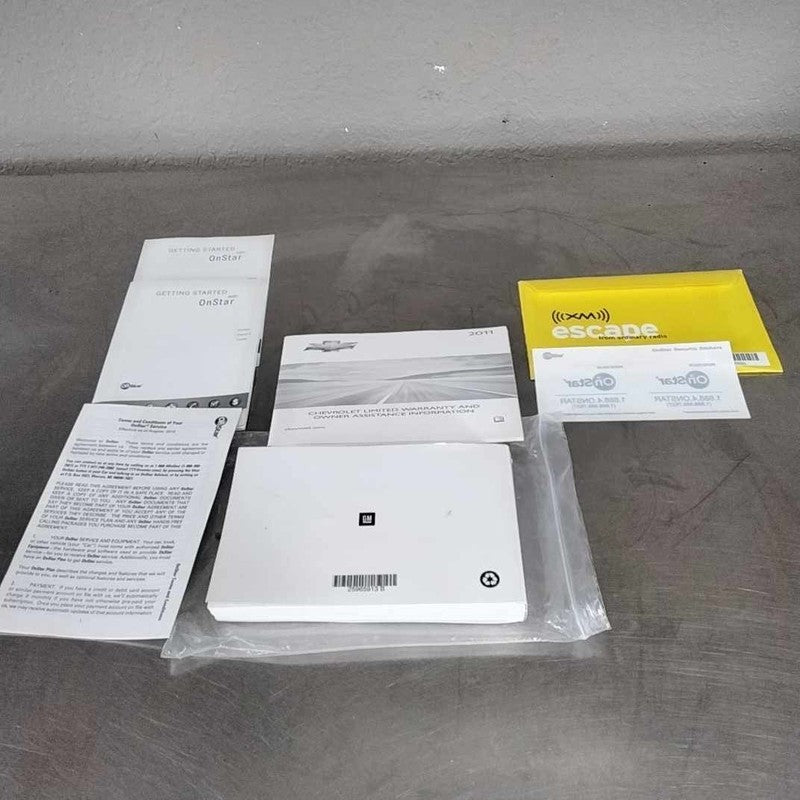 Owners Manual CHEVY SILVERADO 1500 11