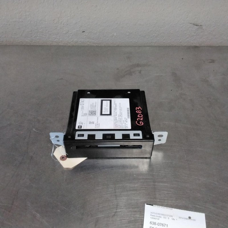 Audio & Visual Equip.(radio) GMC SIERRA 1500 14
