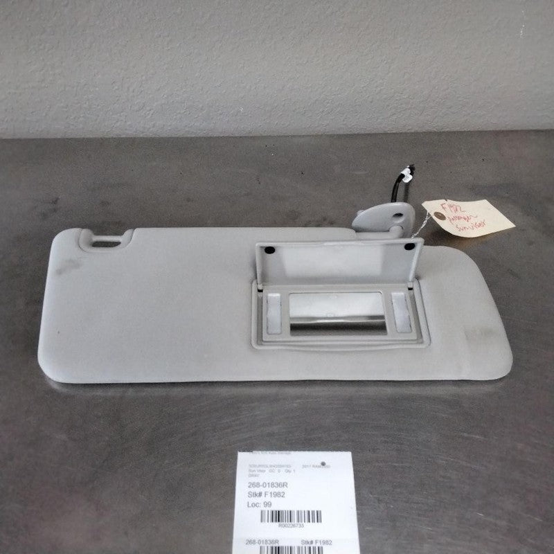Sun Visor DODGE PICKUP 2500 Right 13 14 15 16 17 18