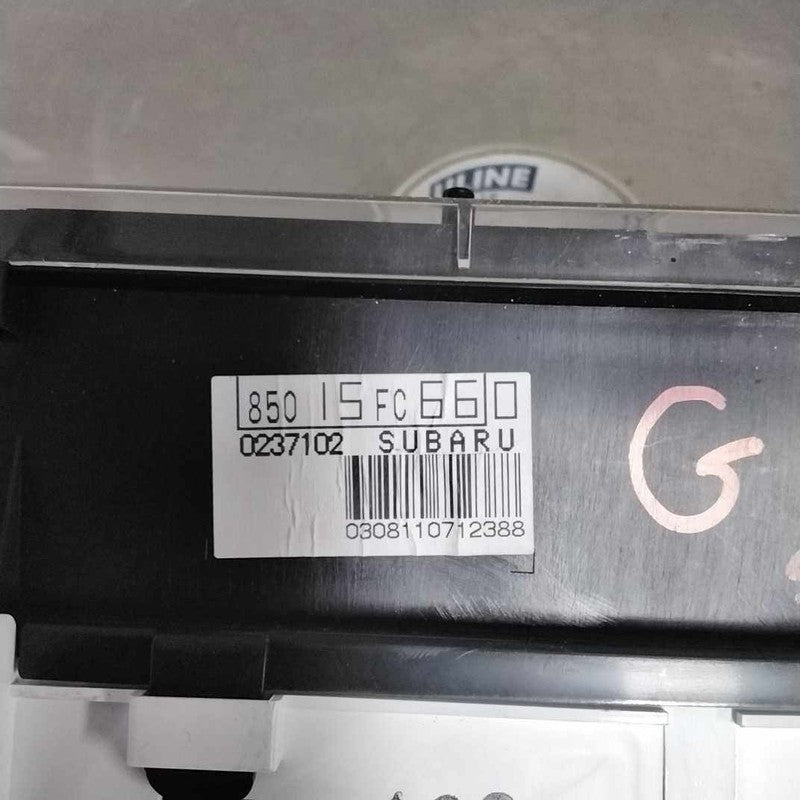 Speedometer SUBARU FORESTER 02