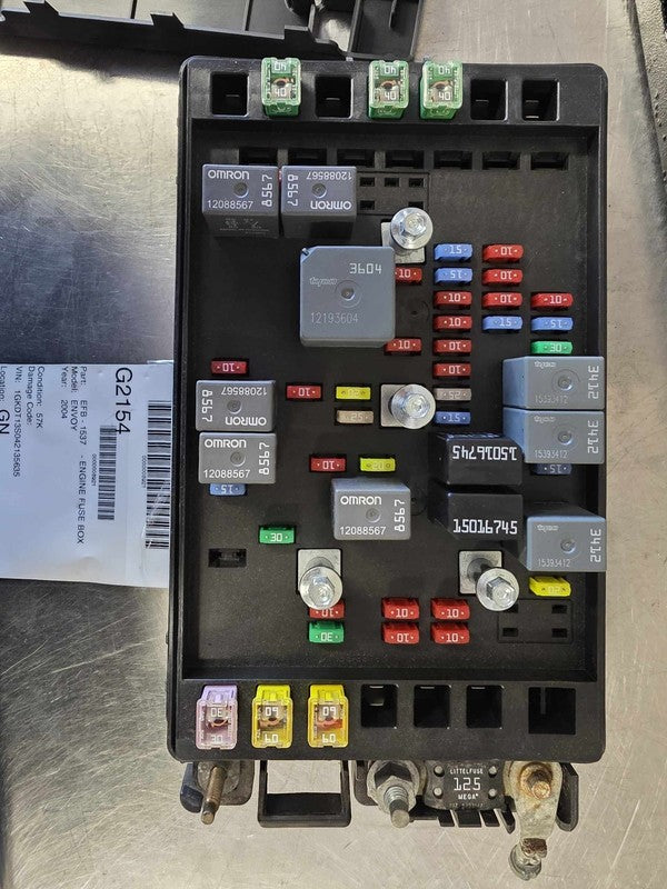 2004-2005 GMC Envoy Engine Fuse Box OEM#15120876