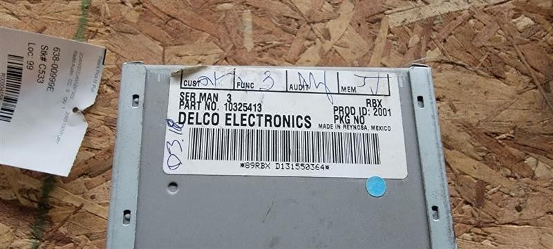 Audio & Visual Equip.(radio) BUICK CENTURY 97 98 99 00 01 02 03