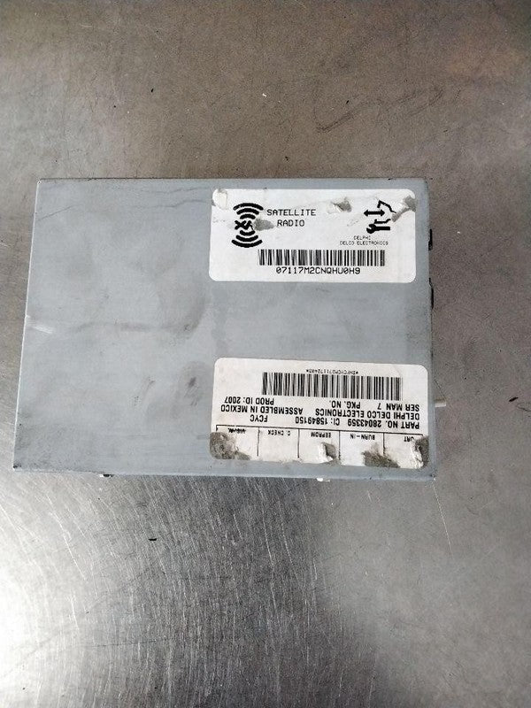 Audio & Visual Equip.(radio) CHEVY SILVERADO 2500 07 08 09 10 11 12 13