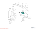 2005-2006 Chevrolet Avalanche Wiper Motor Front OEM#19368521