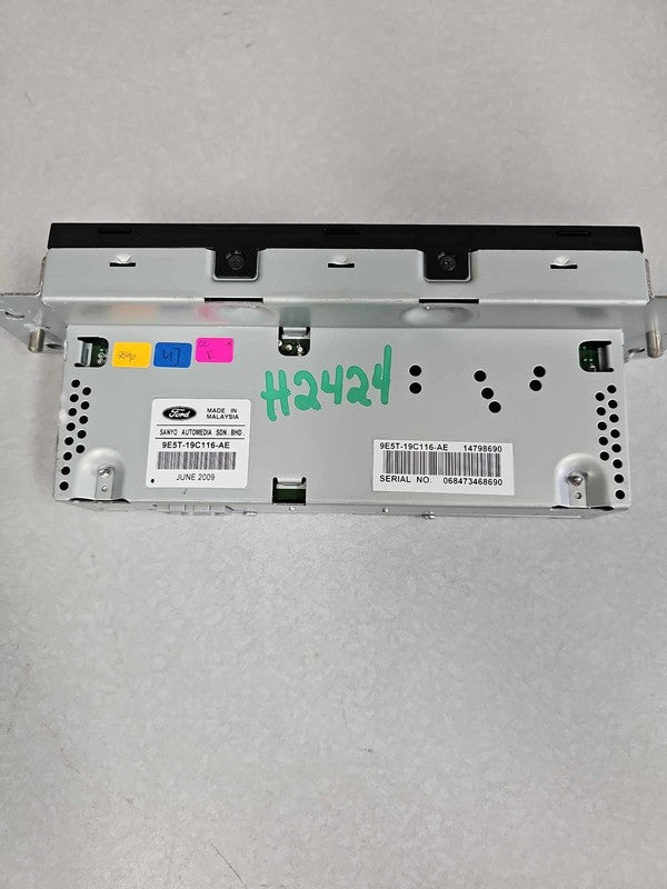 2010 Ford Fusion Info-gps-tv Screen OEM#9E5Z10D885A