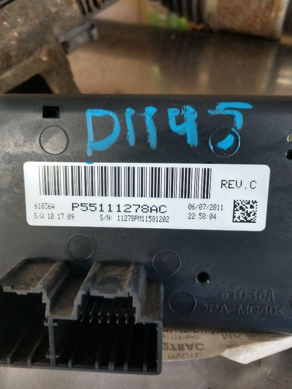 Heater A/c Control JEEP COMPASS 11 12 13 14 15 16 17