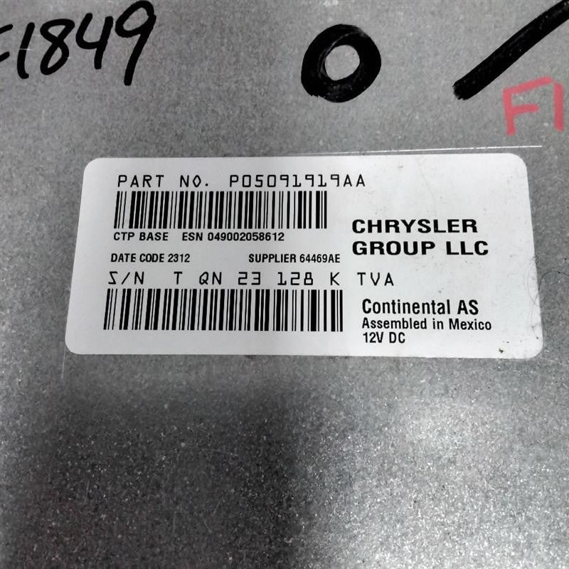 Audio & Visual Equip.(radio) DODGE JOURNEY 13 14 15 16 17 18 19 20