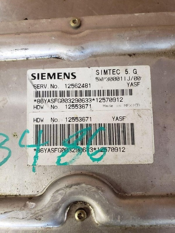 Engine/motor Brain Box CADILLAC DEVILLE 00 01 02 03