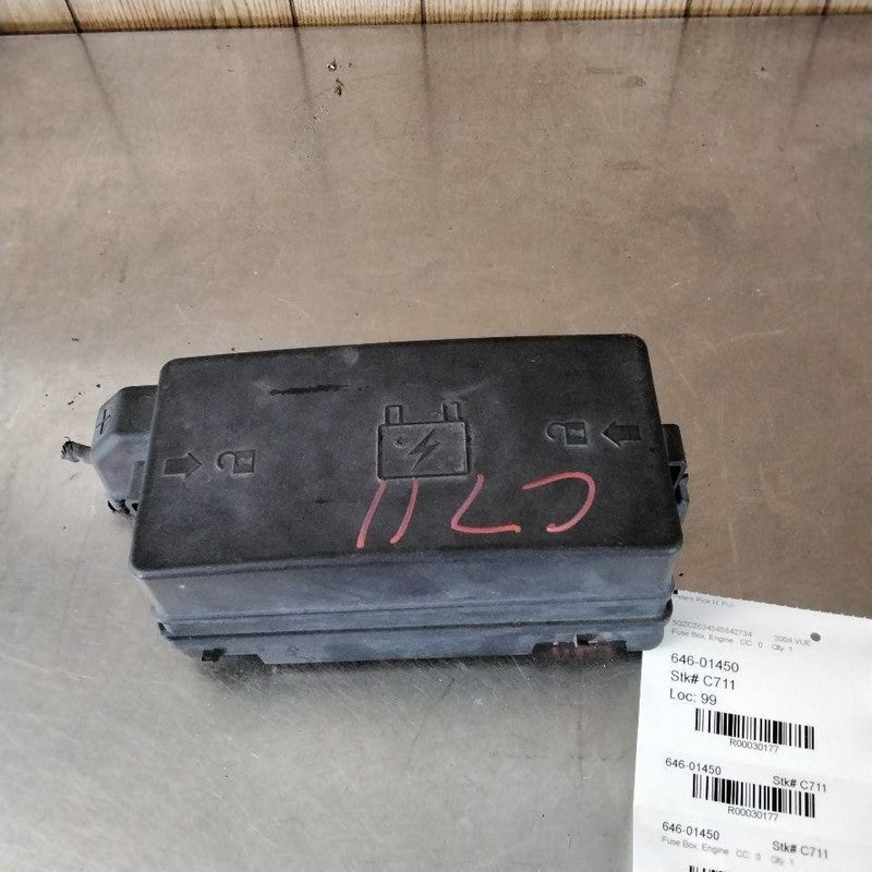2004-2005 Saturn Vue Engine Fuse Box OEM#22704222