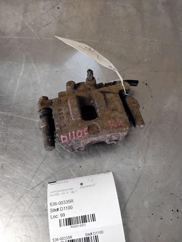 Caliper JEEP PATRIOT Right 07 08 09 10 11 12 13 14 15 16 17