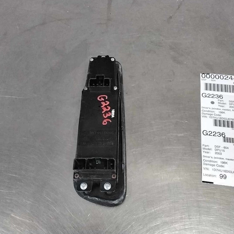 Door Switch Front DODGE PICKUP 1500 03 04