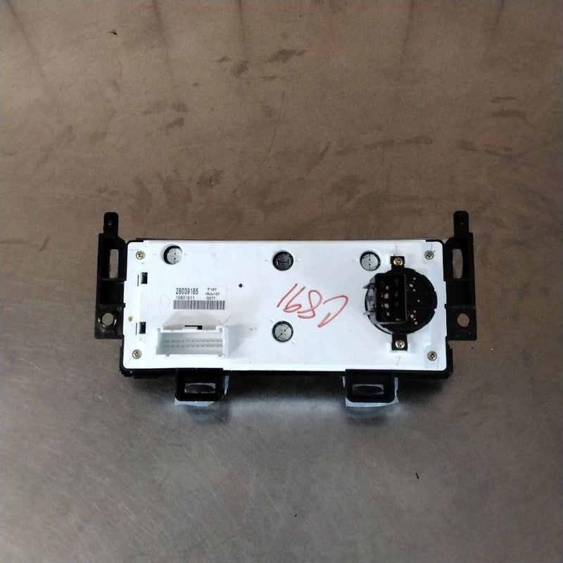 Heater A/c Control PONTIAC G6 05 06 07 08 09