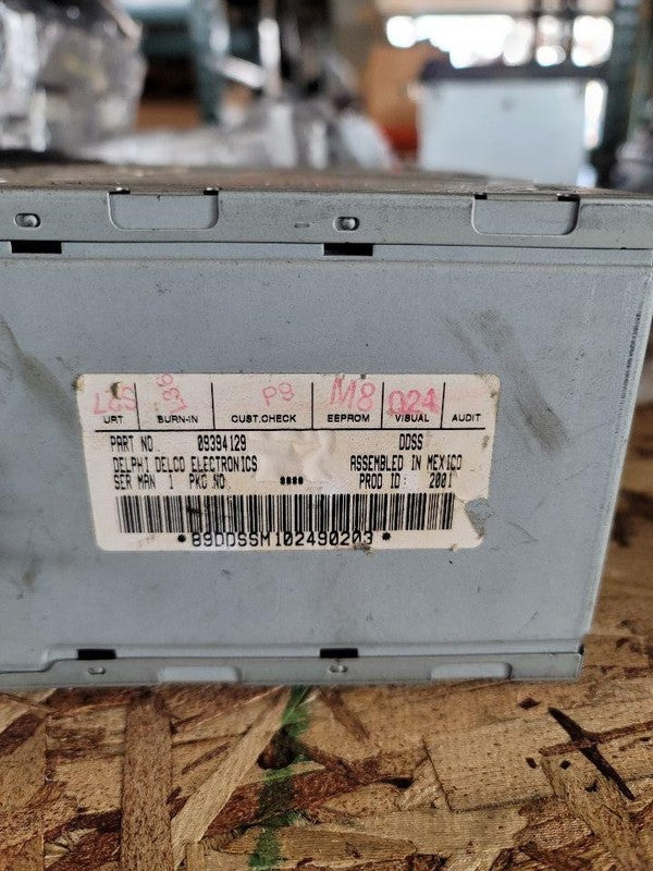 Audio & Visual Equip.(radio) CHEVY CAVALIER 00 01 02 03 04 05
