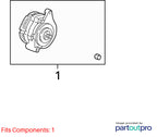 2000 GMC Safari Alternator OEM#19244789