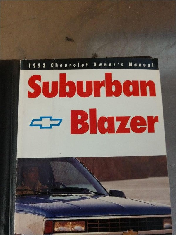 92 694.gm8f92 Suburban/blazer W Cover