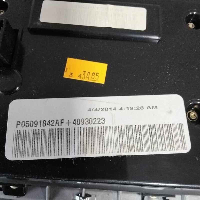 2014-2015 Jeep Grand Cherokee Heater A/c Control OEM#68110610AP