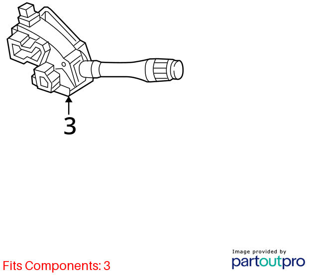 2005-2011 Grand Marquis Combination Switch OEM#7W1Z13K359AA