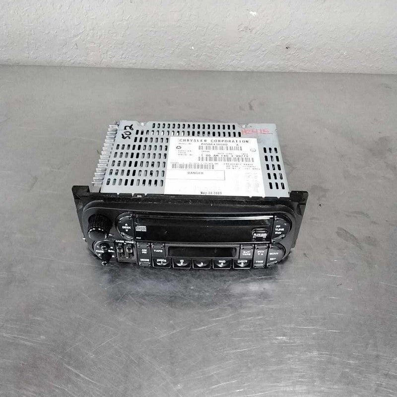 2002-2007 Dodge Caravan Audio & Visual Equip.(radio) OEM#05064300AD