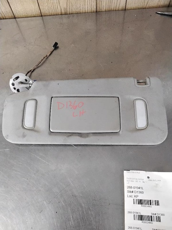2007-2010 Sun Visor Saturn Outlook Left Side