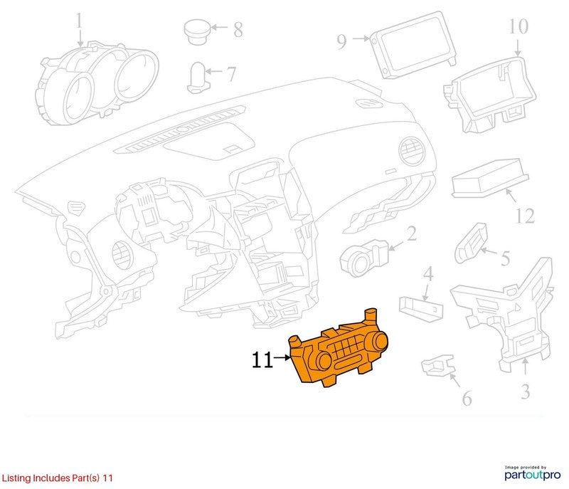 2011 Chevrolet Cruze Chassis Brain Box OEM#13505743