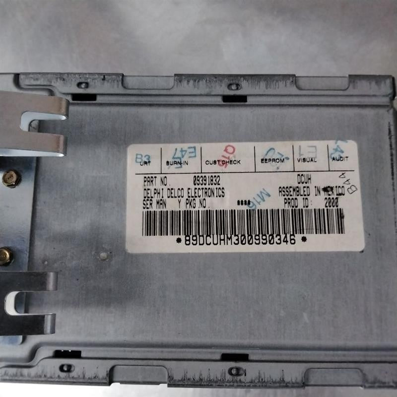Audio & Visual Equip.(radio) PONTIAC BONNEVILLE 00 01 02