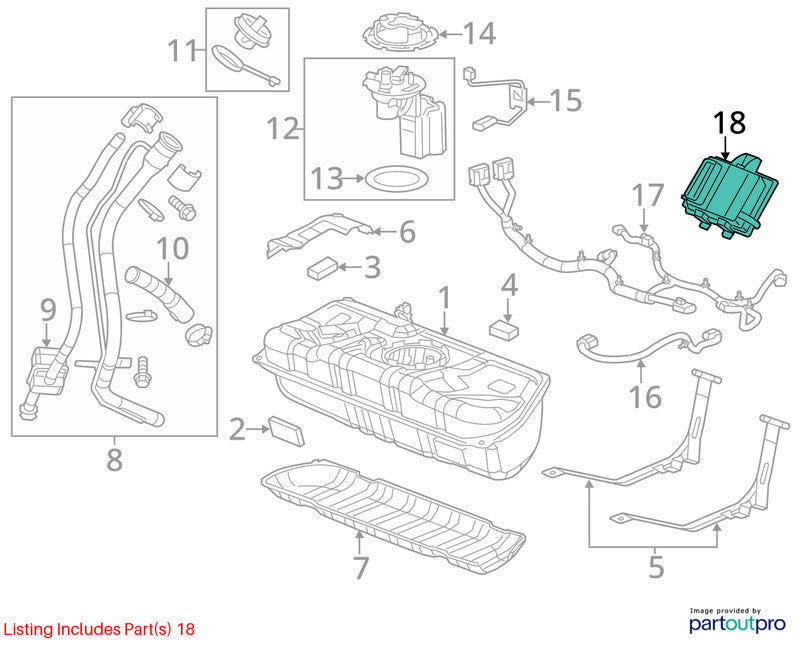 2011-2012 Chevrolet Equinox Chassis Brain Box OEM#20867261