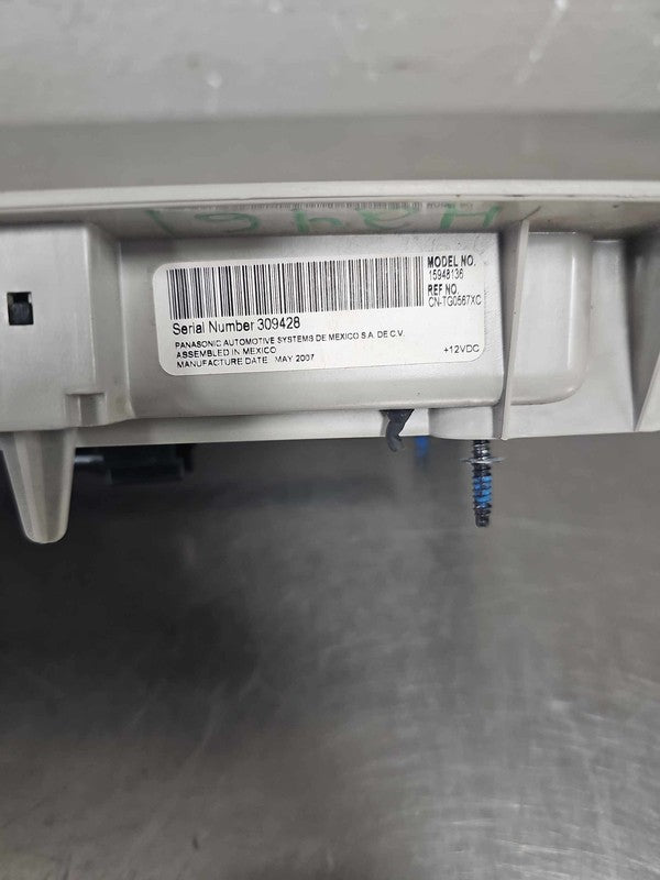 2007-2014 Chevrolet Tahoe Info-gps-tv Screen OEM#20792277