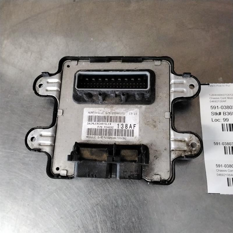 2007 Jeep Commander Chassis Brain Box OEM#04692138AF