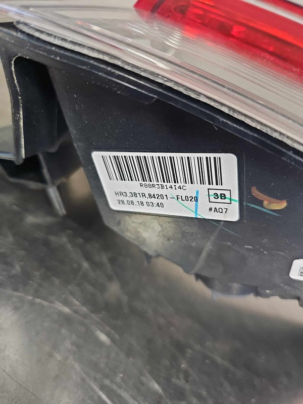 2018-2019 Subaru XV Crosstrek Right Quarter Tail Light Assembly OEM# 8