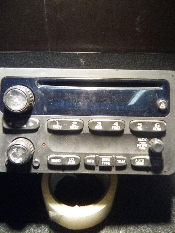 Audio & Visual Equip.(radio) CHEVY MONTE CARLO 00 01 02 03 04 05