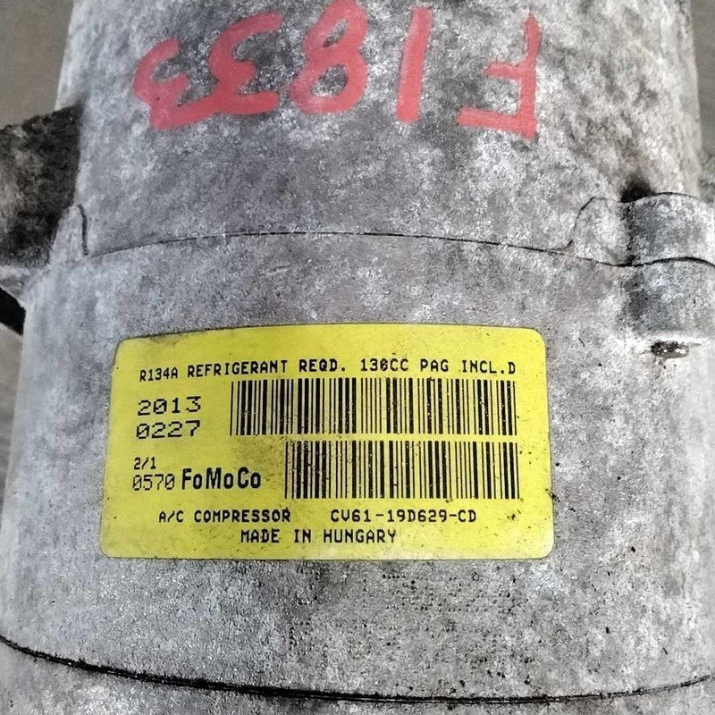 2013-2016 Ford Escape A/c Air Compressor OEM#CV6Z19703M