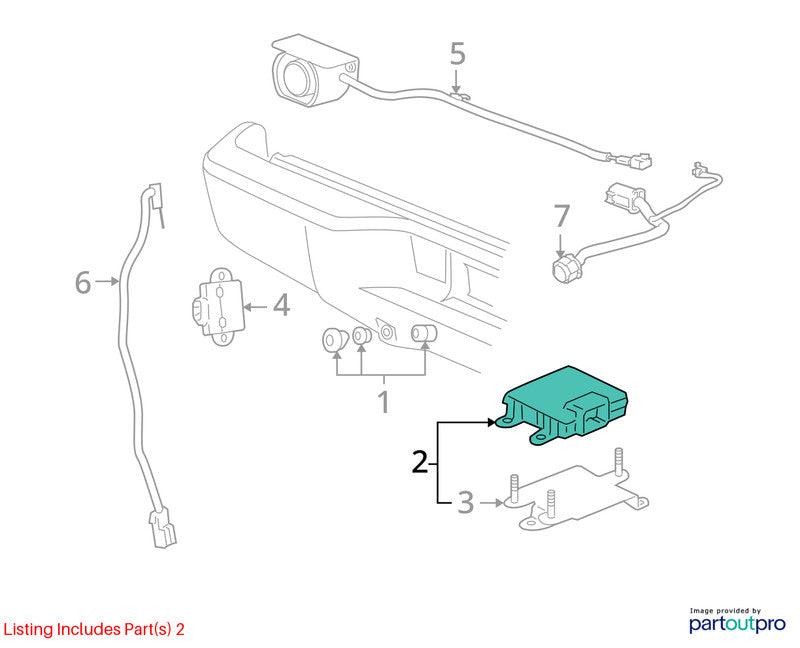 2007-2009 Chevrolet Tahoe Chassis Brain Box OEM#25973805