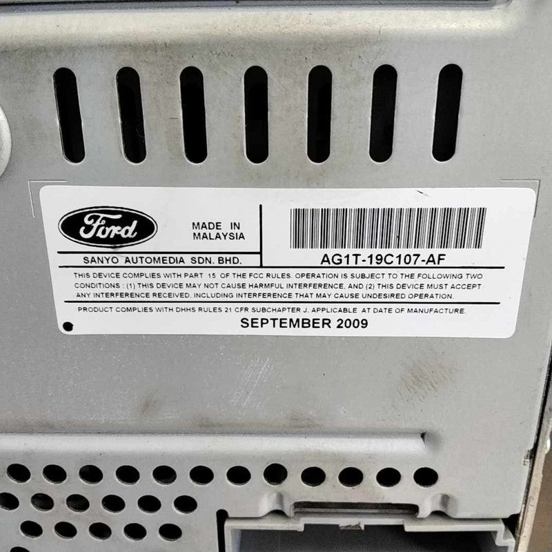 Audio & Visual Equip.(radio) FORD TAURUS 10