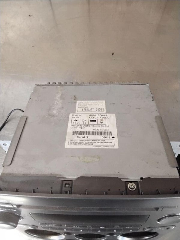 Audio & Visual Equip.(radio) SUBARU LEGACY 05 06