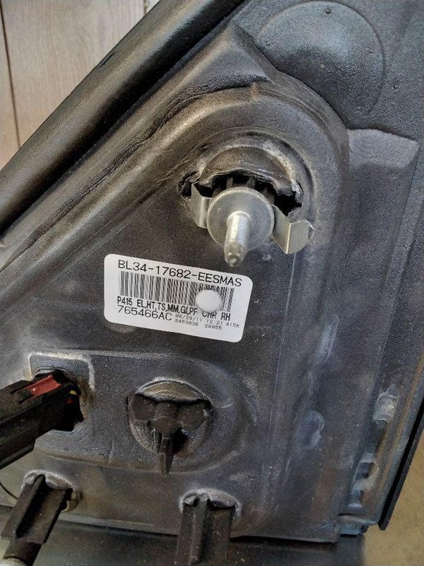 2012 Ford F150 Right Door Mirror OEM#BL3Z17682EA 128-3158B